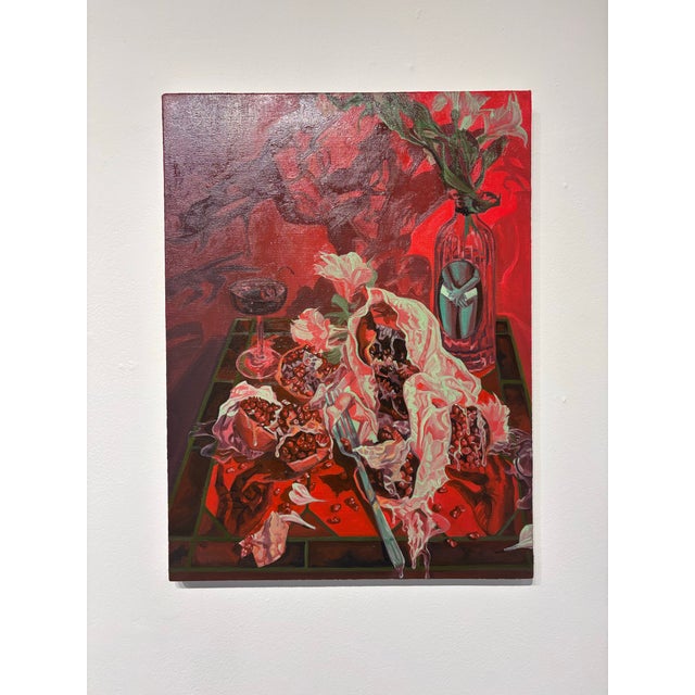 Tara Sabini Precocious Burgeoning Oil on Canvas 24 x 18