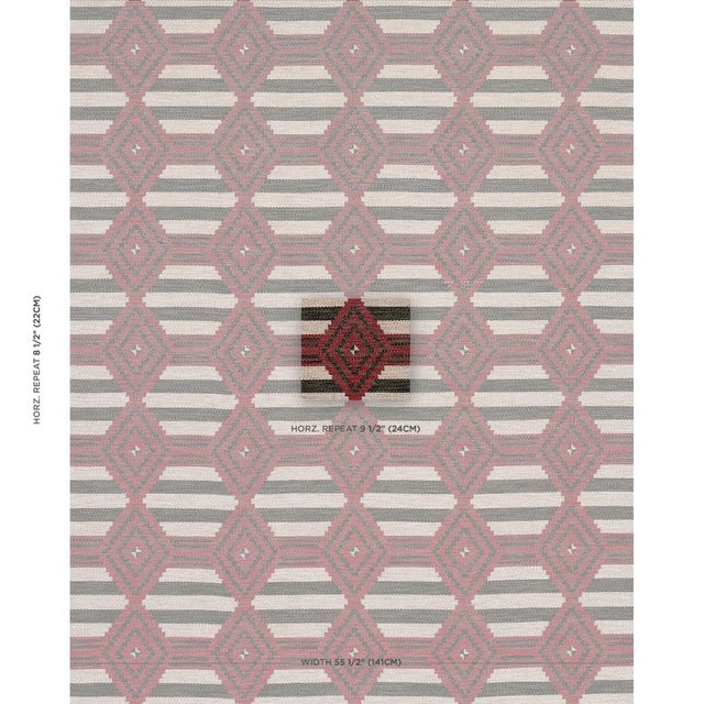 A layered geometric inspired by indigenous motifs, this high performance woven has a vintage look and the satisfying...
