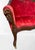 Mid 20th Century Mid 20th Century The Chateau Salon: Custom French Louis XV Rococo Revival Crimson Velvet Settee For Sale - Image 5 of 14