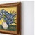 1980s Vintage Impressionist Blue Iris Still Life Oil Painting Signed “Kingston” in Ornate Gold Frame For Sale - Image 5 of 6