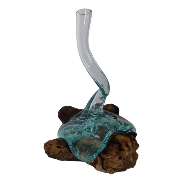 Gamal Root Tree Glass Vase, 2010s For Sale