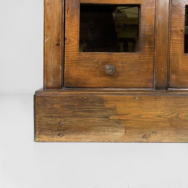 Italian Art Deco Chest of Drawers in Wood and Glass, 1930s For Sale - Image 15 of 18