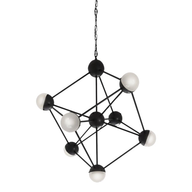 Molecule Chandelier For Sale