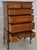 Queen Anne Stickley Queen Anne Cherry Flat Top Highboy For Sale - Image 3 of 18