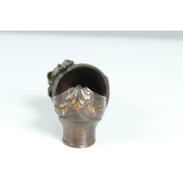 Antique Bronze Shoe-Shaped Jewelry Tray, France, Late 19th Century For Sale - Image 6 of 8