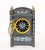 French Tiffany & Co. French Black Slate / Enamel Striking Mantel Clock, Circa 1880–1890 For Sale - Image 3 of 18