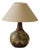 Art Nouveau Danish Organic Ceramic Table Lamp, 1970s For Sale