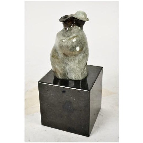 Abstract Guilloume Perez (1957 - ), "Heart to Heart" Sculpture For Sale - Image 3 of 5