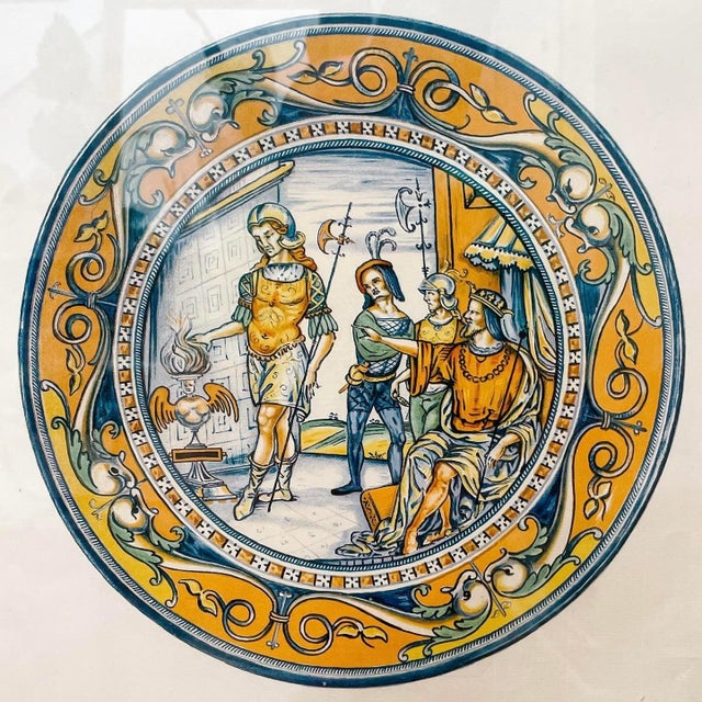 French Mid 20th Century French Cromolithograph of a Plate of Mr De Basilewski in Paris by Delange For Sale - Image 3 of 5