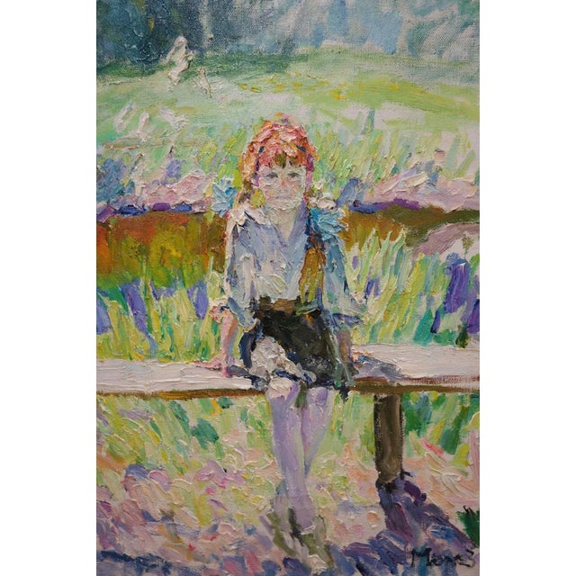 Georgij Moroz, Little Girl with Red Braids, 2002 For Sale - Image 3 of 5