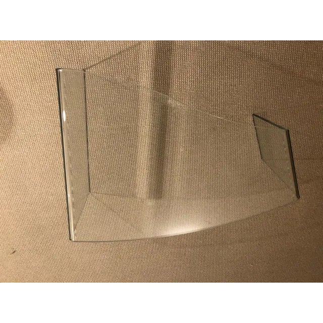 Virgola Glass Coffee Table For Sale In Seattle - Image 6 of 6