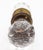 Faceted clear glass door knobs with a brass shank and rosettes. Good condition with appropriate wear from age. Priced as...