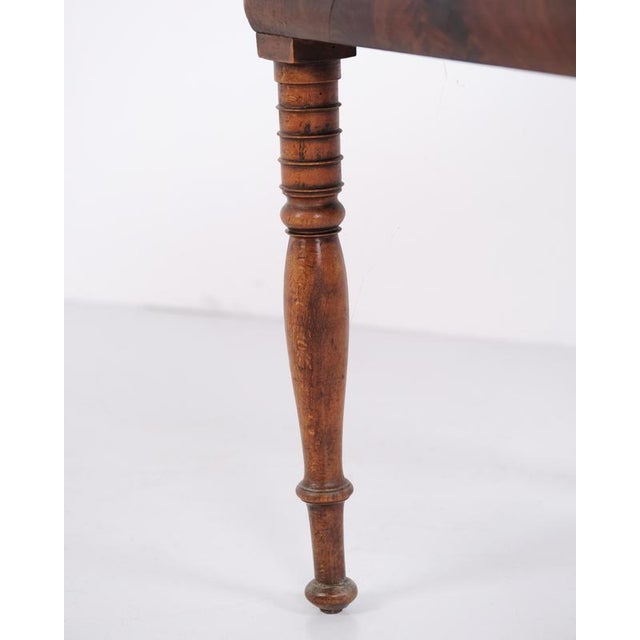 Antique Empire Mahogany Salon Chairs, 1840s, Set of 2 For Sale - Image 9 of 10