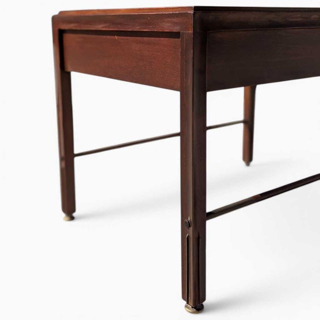 Crown City Table Co. Mid-Century Modern Wood Nightstand / End Table For Sale - Image 17 of 18
