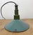 Industrial Petrol Enamel Military Pendant Lamp with Cast Aluminium Top, 1960s For Sale - Image 11 of 17