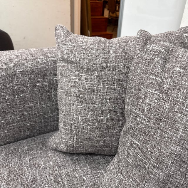 Bespoke Breuer Linen Sofa For Sale - Image 12 of 12