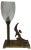 Art Nouveau Seagull Table Lamp For Sale