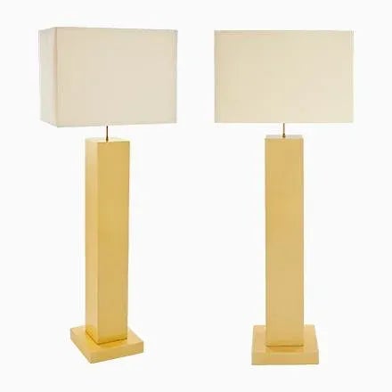 Lacquered Wood Floor Lamps, 1970s, Set of 2 For Sale - Image 10 of 10