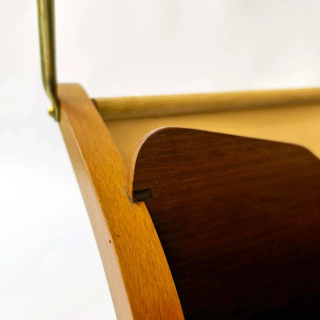 Mid-Century Newspaper Stand, 1950s For Sale - Image 9 of 10