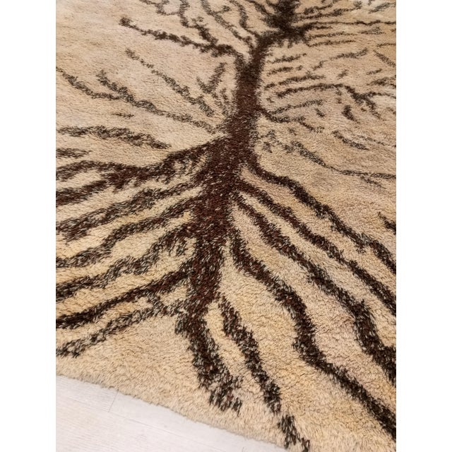 Textile Jungla Series Hand-Knotted Rug by Giuseppe Ajmone for Pugi-Italia, 1960s For Sale - Image 7 of 15