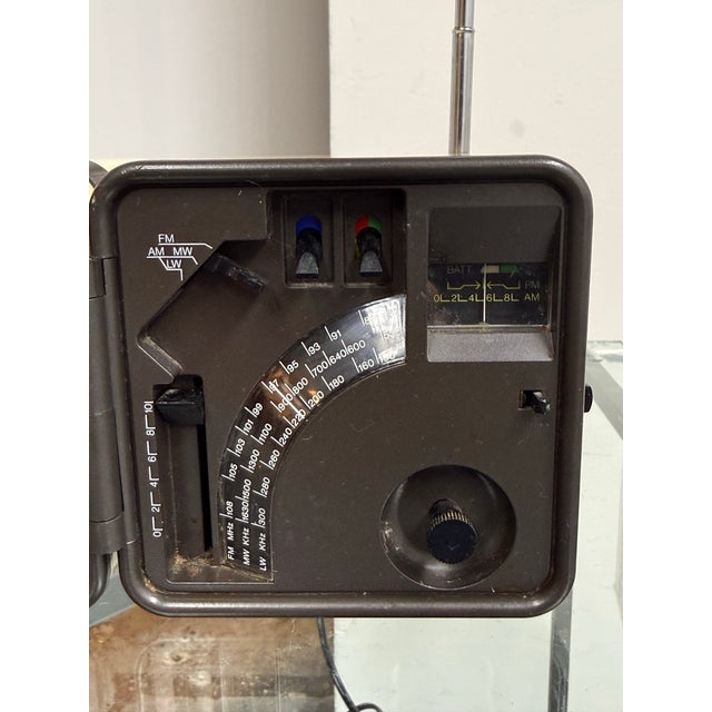 Brionvega Ts505 Radio Cubo Portable Transistor Radio, Vintage For Sale - Image 4 of 12