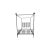 ransform your bedroom into a luxurious tropical sanctuary with this magnificent vintage Hollywood Regency canopy bed....