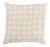 Schumacher X Caroline Z Hurley Meadow Rock 20" Pillow in Natural For Sale