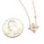 Louis Vuitton Louis Vuitton Rose Gold Diamond Mother of Pearl Blossom Necklace For Sale - Image 4 of 10