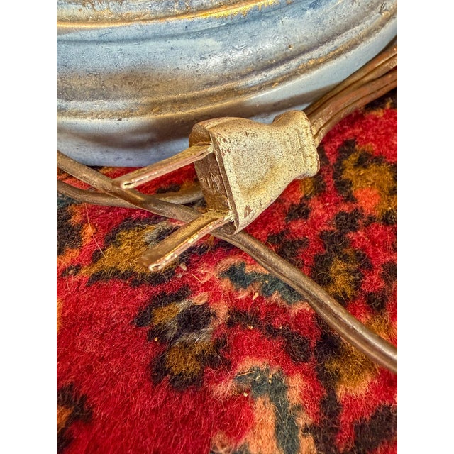 Sculpture Materials 1960s Reproduction Auguste Moreau "Girl Dressing Her Hair" Table Lamp For Sale - Image 7 of 12