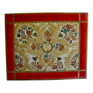 17th Century Venetian Glass Embroidery Tapestry Antependium
