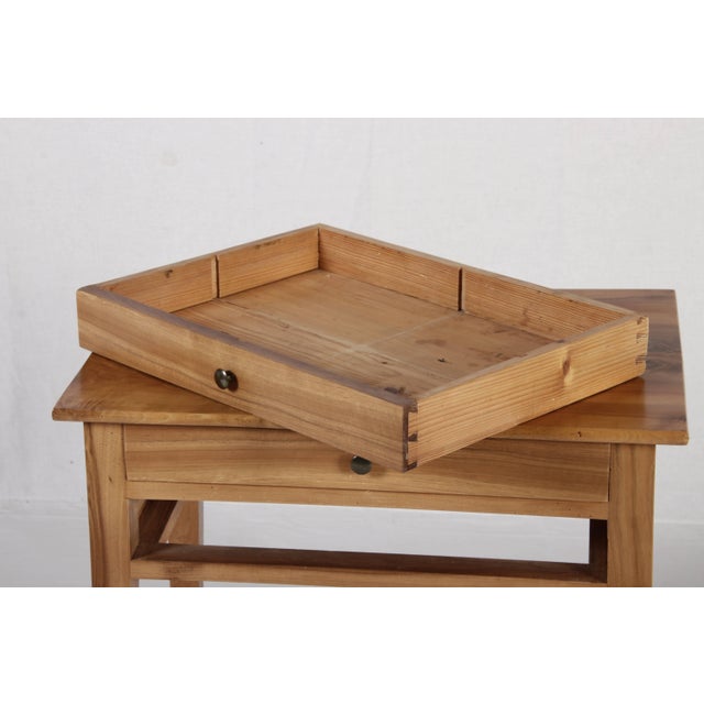 Small Antique Side Table in Walnut, 1850 For Sale - Image 15 of 17