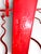 Vintage 1980s Herby 50-Bottle Red Metal Wine Rack, Habitat For Sale In Portland, ME - Image 6 of 6