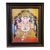 Vintage Traditional Hindu Tanjore Painting: Lord Ganesha For Sale