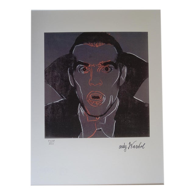 After Andy Warhol, Dracula, Lithograph For Sale