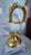 White Vintage Belgian Cerabel Baudour White and Gold Empire-Style Covered Porcelain Urn For Sale - Image 8 of 18