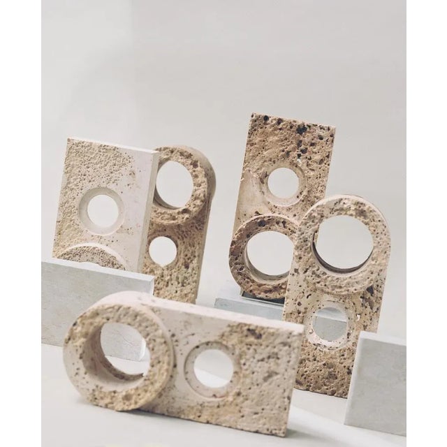 Gold Disc Clocks by Turbina, Set of 2 For Sale - Image 8 of 9