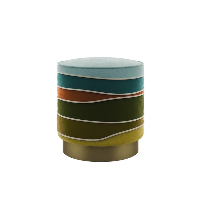 Contemporary Charisse Stool by Ottiu For Sale - Image 3 of 11