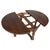 Round Antique Walnut Extendable Table from Ebanisteria di Bassano, 1800s For Sale - Image 12 of 17