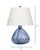 Contemporary Lifestyle by JY Demi Table Lamp in Blue For Sale - Image 3 of 4