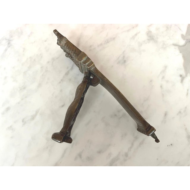 English Warwick Bear Door Knocker For Sale - Image 13 of 14