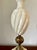 Metal Vintage Alabaster Lamp Base, 1950 For Sale - Image 7 of 10