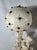 1960s Vintage Mid-Century Modern Hollywood Regency Ceramic Cherub Sunburst Globe Lamps - A Pair For Sale - Image 5 of 16