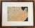 Anna Poulos (American 1933 - 2003) Modernist Abstract Figural Ink Drawing and Watercolor Painting of Two Nude Women Dated 1966 For Sale - Image 9 of 9