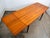 Mid Century Danish Modern Dining Table Denmark Teak Wood Extension Draw Leaf Nm For Sale - Image 4 of 12