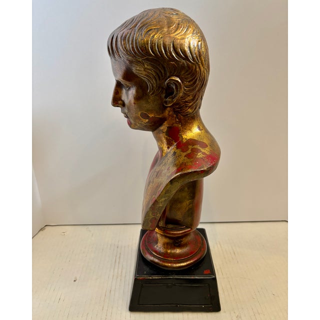 Antique Bust of Augustus For Sale - Image 4 of 15