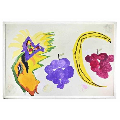 Italian Artist, Still Life, 1990s, Oil Painting on Cardboard, Framed For Sale - Image 4 of 4