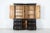 Antique Circa 1870 19thC English Inverted Ebonised Pine Breakfront Housekeepers Cupboard 880 W187 x D45 x H213 cm