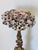 Italian Large Barnacle Cluster on Vintage Italian Wood Pricket For Sale - Image 3 of 4
