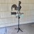 Copper Rooster Weathervane With Directionals (N, E, S, W) and Crown Roof Mount For Sale - Image 4 of 16