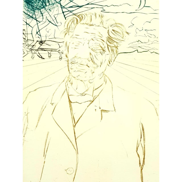 Albert Schweitzer Engraving by Salvador Dalí­, 1970 For Sale - Image 7 of 8